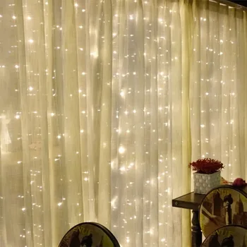 Ship from RU 3*3m LED String Lights Rechargeable Festival Wedding Home Window Curtain Decoration Lamp LBShipping
Ship from RU 3*3m LED String Lights Rechargeable Festival Wedding Home Window Curtain Decoration Lamp LBShipping