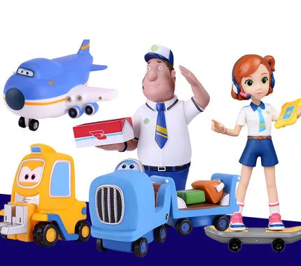 Лидер продаж 2017 мини фигурки супер крылья робот из АБС пластика игрушки Superwings Q