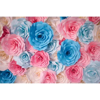 Vinyl Professional Backdrop Pink Blue Rose Flower Fresh Style Computer Printed Children Backgrounds for Photo Studio ZH-54
Vinyl Professional Backdrop Pink Blue Rose Flower Fresh Style Computer Printed Children Backgrounds for Photo Studio ZH-54