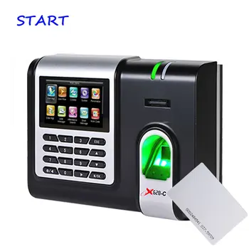 ZK X628-C Fingerprint Time Attendance 3 Inch Color Screen TCP/IP Biometric Fingerprint Time Clock With 125KHZ RFID Card Reader
ZK X628-C Fingerprint Time Attendance 3 Inch Color Screen TCP/IP Biometric Fingerprint Time Clock With 125KHZ RFID Card Reader