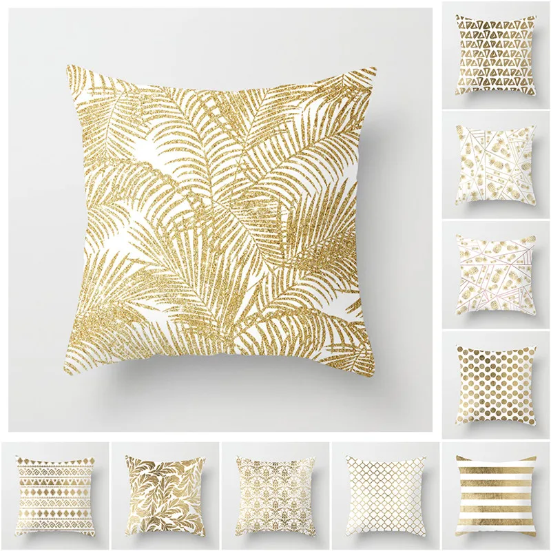 Fuwatacchi Geometric Cushion Cover Decorative Pillow Case Eco-Friendly Gold Sofa Seat Case Car Pillowcase Soft Bed Pillow Case
Fuwatacchi Geometric Cushion Cover Decorative Pillow Case Eco-Friendly Gold Sofa Seat Case Car Pillowcase Soft Bed Pillow Case