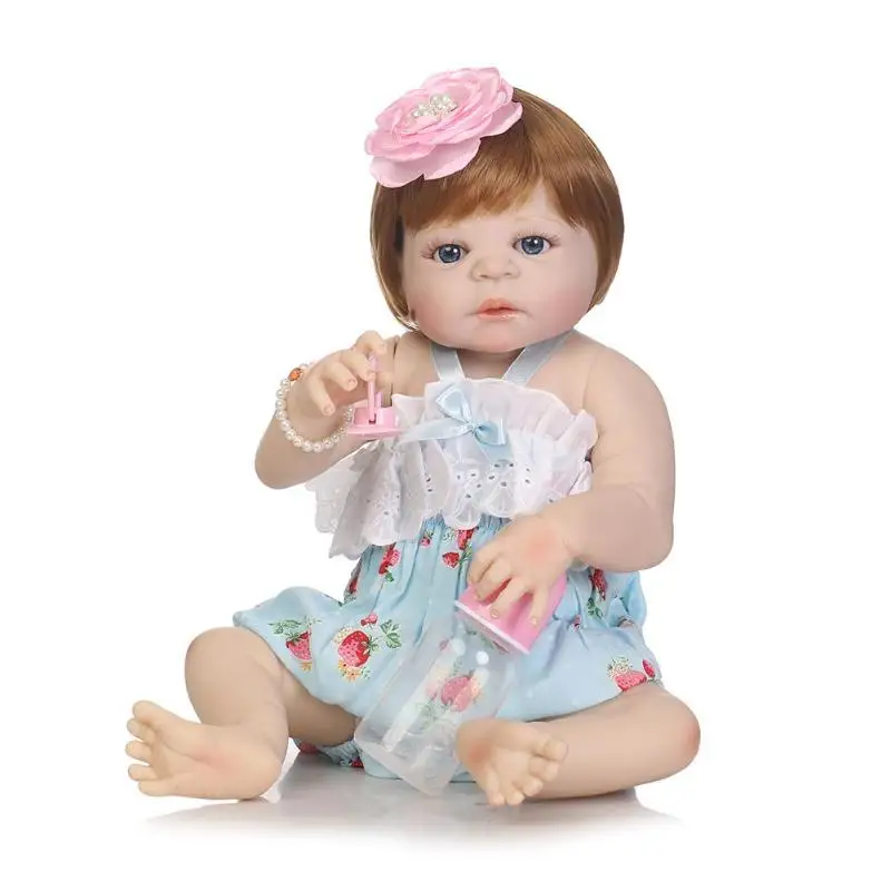 NPK Doll Waterproof Soft Silicone Simulation Reborn Baby Dolls Artificial Lifelike Infants Girl Companion Toys Photographic Prop
NPK Doll Waterproof Soft Silicone Simulation Reborn Baby Dolls Artificial Lifelike Infants Girl Companion Toys Photographic Prop