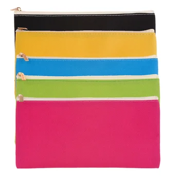 Ladies Fashion Small Canvas Bag with Zipper Women Solid Color Storage Coin Cards Holder Purse Wallet Pencil Pouch
Ladies Fashion Small Canvas Bag with Zipper Women Solid Color Storage Coin Cards Holder Purse Wallet Pencil Pouch