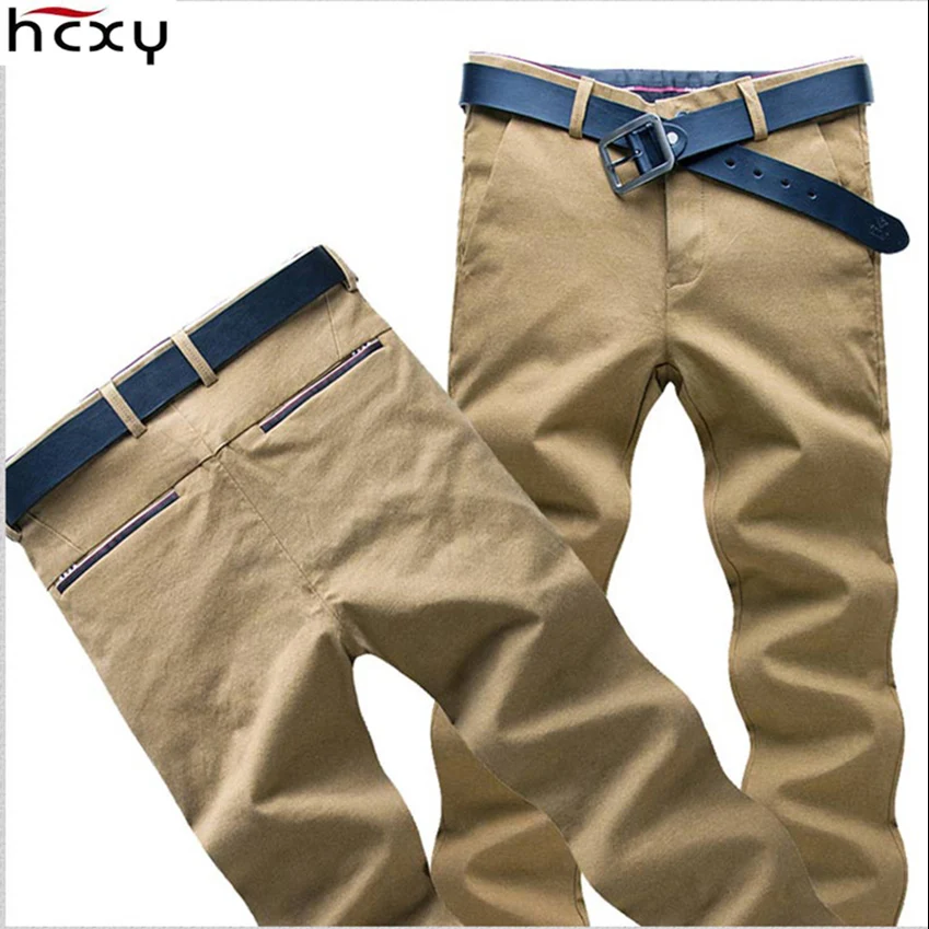 HCXY brand 2019 New arrival Spring Autumn style Men's Casual Pants Men Trousers (NO BELT) Pant Full length Comfortable Slim fit
HCXY brand 2019 New arrival Spring Autumn style Men's Casual Pants Men Trousers (NO BELT) Pant Full length Comfortable Slim fit
