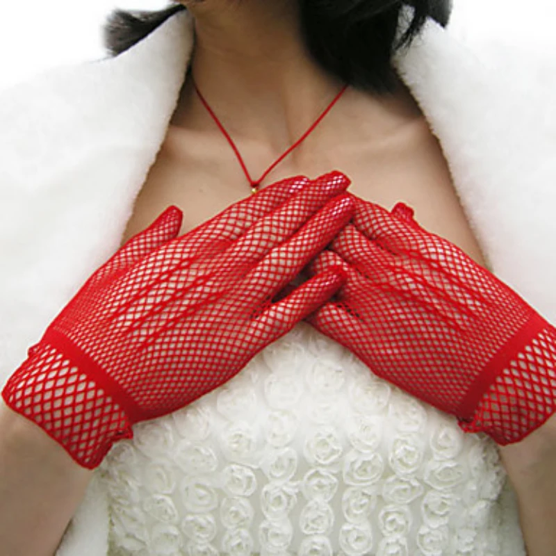 2019 High quality Women Short Gloves Mesh Five Fingers Hollow bride gloves Sexy punk gloves for Holiday 135
2019 High quality Women Short Gloves Mesh Five Fingers Hollow bride gloves Sexy punk gloves for Holiday 135