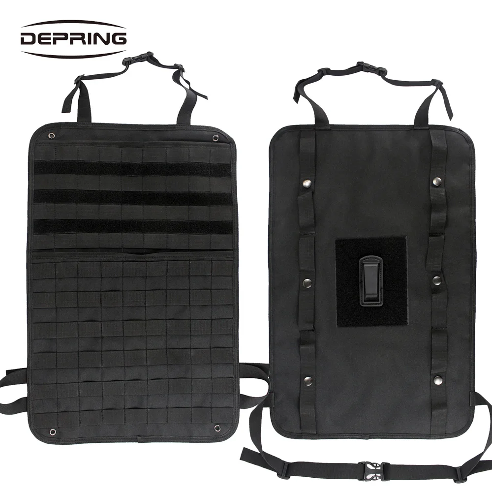 Tactical Car Seat Back Organizer Bag with Back Hanger System Molle Vehicle Panel Cover Protector Universal Seat Storage Cover
Tactical Car Seat Back Organizer Bag with Back Hanger System Molle Vehicle Panel Cover Protector Universal Seat Storage Cover