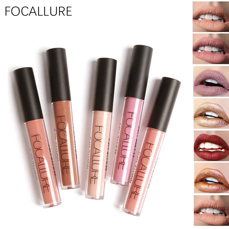 FOCALLURE liquid lipstick 25 colors lip gloss for liquid matte waterproof lasting makeup cosmetic metal lip gloss
FOCALLURE liquid lipstick 25 colors lip gloss for liquid matte waterproof lasting makeup cosmetic metal lip gloss