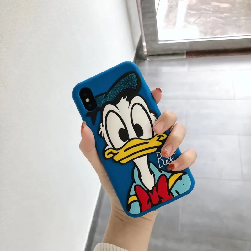 Cartoon Mouse Phone Case For iPhone X XS Max XR 6 6s Plus 7 8 Plus Fundas Cute Donald Duck Daisy Soft Back Cover
Cartoon Mouse Phone Case For iPhone X XS Max XR 6 6s Plus 7 8 Plus Fundas Cute Donald Duck Daisy Soft Back Cover