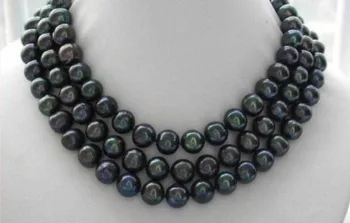 Hot sale Free Shipping>>>>>natural AAA 8-9mm black tahitian pearl necklace 48" Clasp
Hot sale Free Shipping>>>>>natural AAA 8-9mm black tahitian pearl necklace 48" Clasp