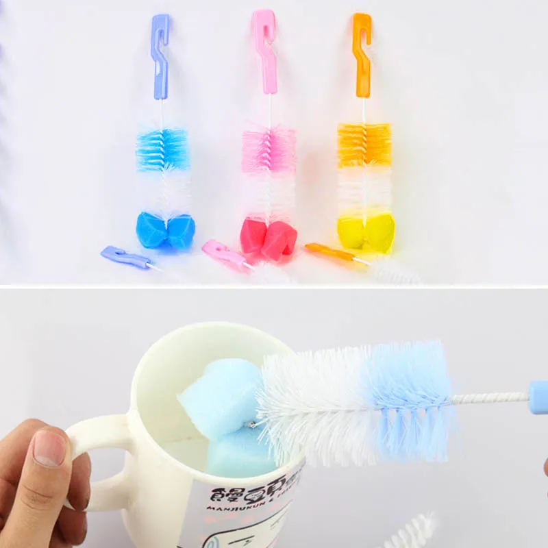 2Pcs/set kithchen brush for milk feeding bottle nipple teapot nozzle spout tube teat sponge cleaning cup brush wash cleaner
2Pcs/set kithchen brush for milk feeding bottle nipple teapot nozzle spout tube teat sponge cleaning cup brush wash cleaner