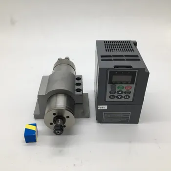 380V 1.5KW 2HP air cooled 80MM ER11 4 bearing spindle Motor +2.2kw inverter VFD+ bracket kit For CNC Engraving Router
380V 1.5KW 2HP air cooled 80MM ER11 4 bearing spindle Motor +2.2kw inverter VFD+ bracket kit For CNC Engraving Router