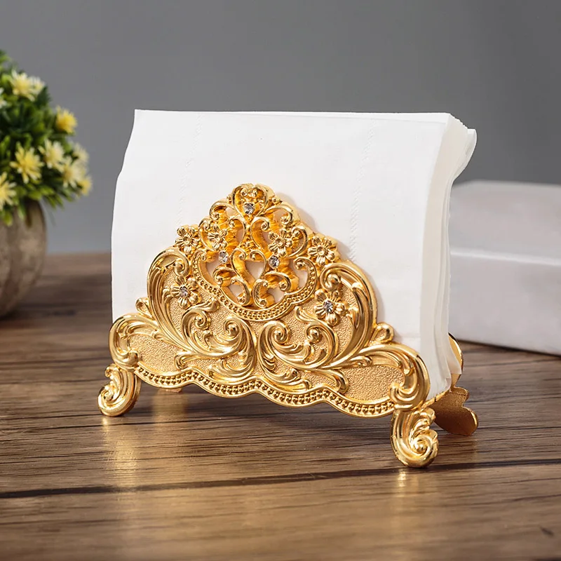 Napkin Rack Stand Europe Style Table Tissue HoldeR Hotel Restaurant Desktop Cafe Ornaments Gift Metal Art Craft Home Decoration
Napkin Rack Stand Europe Style Table Tissue HoldeR Hotel Restaurant Desktop Cafe Ornaments Gift Metal Art Craft Home Decoration