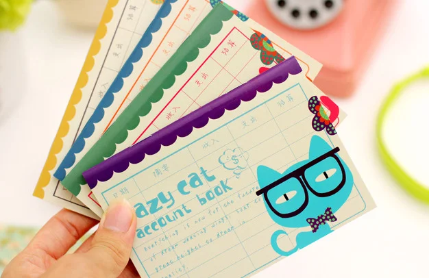 Cute lazy cat account book pocket note book for student planer prize office school stationery
Cute lazy cat account book pocket note book for student planer prize office school stationery