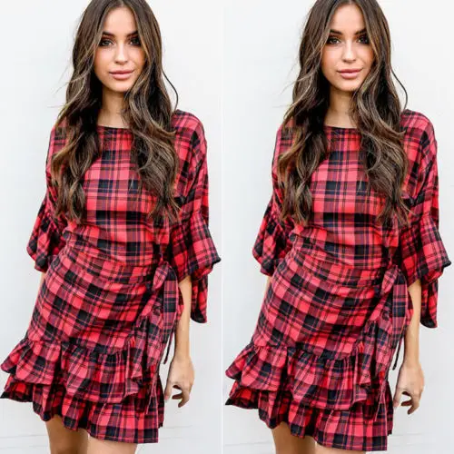 Fashion Women Long Sleeve Plaid Romper Bodycon Party Cocktail Mini Dress Sexy Dress Bandage Bodycon Sexy Summer Dresses
Fashion Women Long Sleeve Plaid Romper Bodycon Party Cocktail Mini Dress Sexy Dress Bandage Bodycon Sexy Summer Dresses