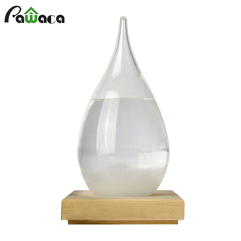 Weather Forecast Bottle Storm Glass Crystal Transparent Water Drop Storm Glass Creative Home Desktop Decoration Craft Miniature
Weather Forecast Bottle Storm Glass Crystal Transparent Water Drop Storm Glass Creative Home Desktop Decoration Craft Miniature