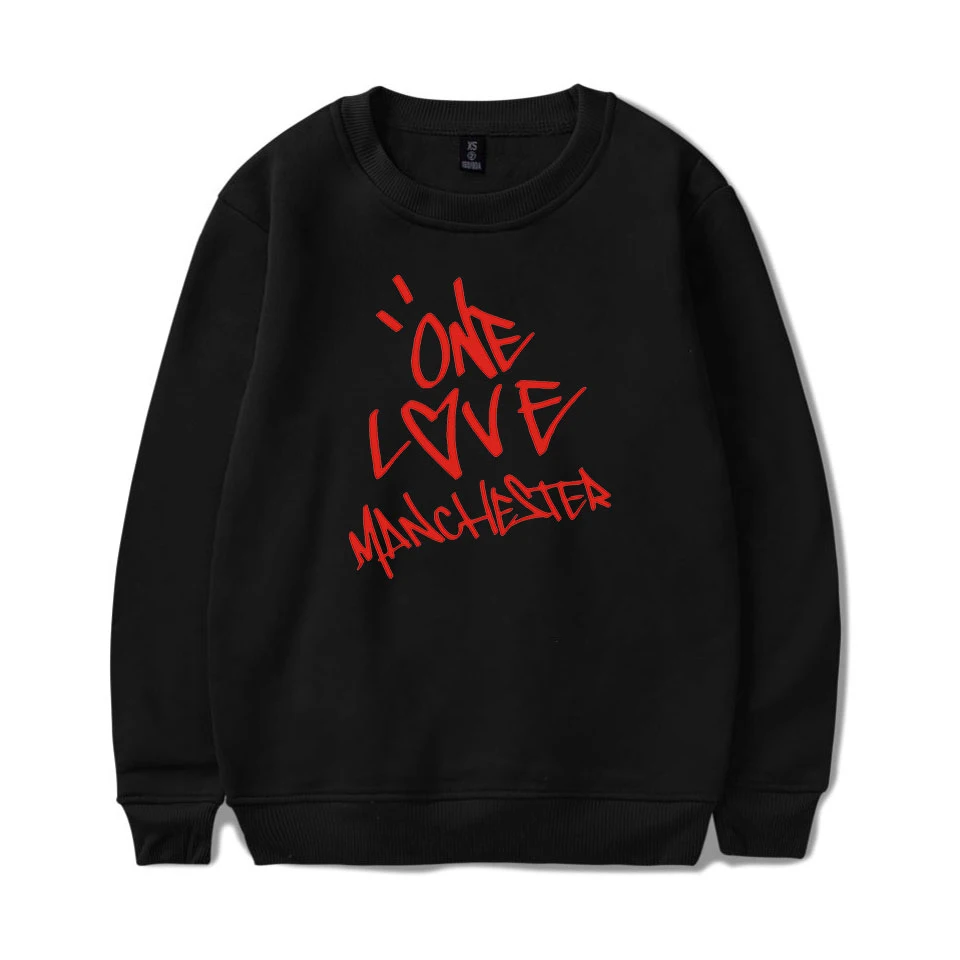 Ariana Grande Sweatshirt Hoodie Men Women Autumn Crewneck Sweatshirts Print One Love Manchester Casual Pullover Moletom Feminino
Ariana Grande Sweatshirt Hoodie Men Women Autumn Crewneck Sweatshirts Print One Love Manchester Casual Pullover Moletom Feminino