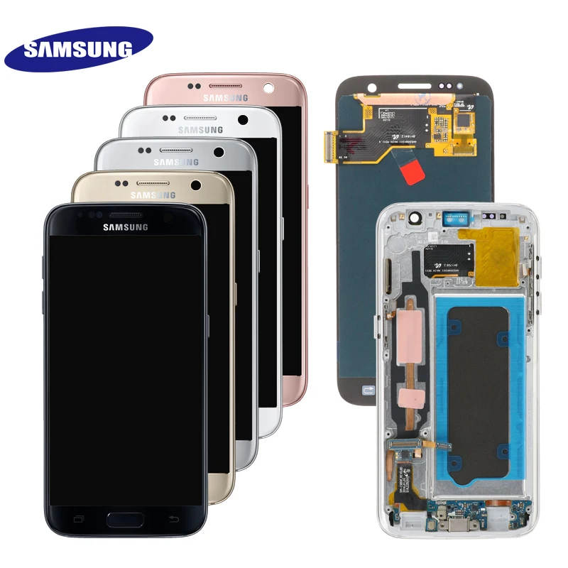 ORIGINAL 5.1'' SUPER AMOLED LCD For Samsung Galaxy S7 G930 SM-G930F G930F LCD Display With Touch Screen Digitizer Replacement
ORIGINAL 5.1'' SUPER AMOLED LCD For Samsung Galaxy S7 G930 SM-G930F G930F LCD Display With Touch Screen Digitizer Replacement