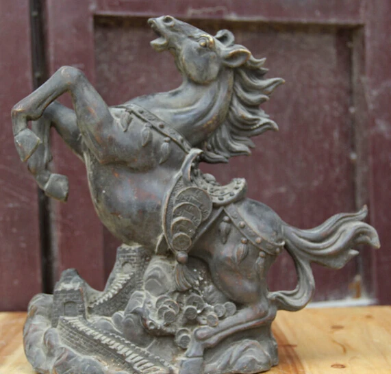 JP S0524 13" Chinese Bronze Wealth Money Great Wall Zodiac Year Horse Statue sculpture Discount 35%
JP S0524 13" Chinese Bronze Wealth Money Great Wall Zodiac Year Horse Statue sculpture Discount 35%