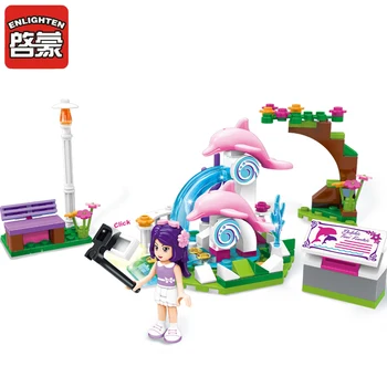 ENLIGHTEN City Girls Dolphin wishing pool Building Blocks Sets Bricks Princess Friends Toys Children Christmas Gifts
ENLIGHTEN City Girls Dolphin wishing pool Building Blocks Sets Bricks Princess Friends Toys Children Christmas Gifts