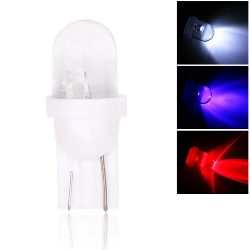 10PCS T10 LED Car Interior Dashboard Gauge Instrument Car Auto Side Wedge Light Lamp Bulb DC 12V White Red Blue
10PCS T10 LED Car Interior Dashboard Gauge Instrument Car Auto Side Wedge Light Lamp Bulb DC 12V White Red Blue