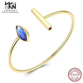 Blue Crystal From Swarovski Opening Crystal Bangles For Women Geometry Rhombus Rhinestone S925 Silver Material Gold Fine Jewlery
Blue Crystal From Swarovski Opening Crystal Bangles For Women Geometry Rhombus Rhinestone S925 Silver Material Gold Fine Jewlery