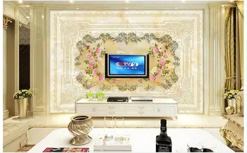 Custom 3d wallpaper 3d wall mural wallpaper European classical pattern roses background wall marble living room photo wallpaper
Custom 3d wallpaper 3d wall mural wallpaper European classical pattern roses background wall marble living room photo wallpaper