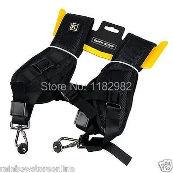 SLR Camera Double Shoulder Sling Strap Focus Quick Rapid Soulder neck Strap For Nikon Olympus Canon Sony Panasonic
SLR Camera Double Shoulder Sling Strap Focus Quick Rapid Soulder neck Strap For Nikon Olympus Canon Sony Panasonic
