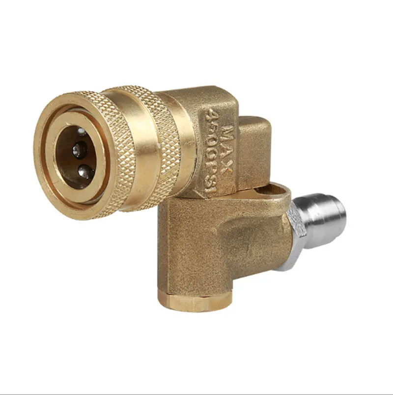 1/4" Quick Disconnect Socket Joint Quick Plug Interface for high pressure car washer
1/4" Quick Disconnect Socket Joint Quick Plug Interface for high pressure car washer