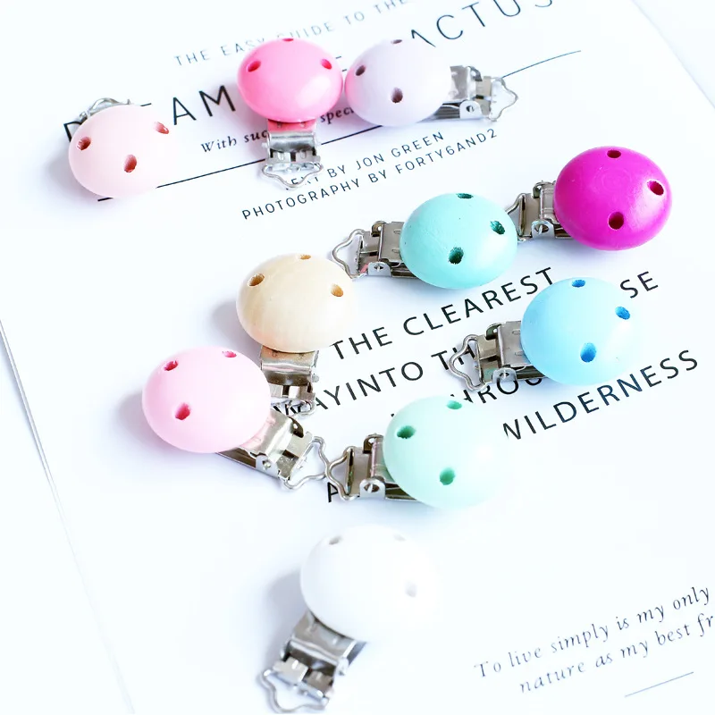 100 Pcs Macaron Color Baby Pacifier Clip DIY Wooden Bead Tool Clip Baby Nipple Clasps Baby Accessories
100 Pcs Macaron Color Baby Pacifier Clip DIY Wooden Bead Tool Clip Baby Nipple Clasps Baby Accessories