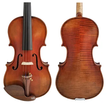

Free Shipping Copy Stradivarius 1716 FPVN04 Oil Varnish Violin + Carbon Fiber Bow Foam Case 100% Handmade