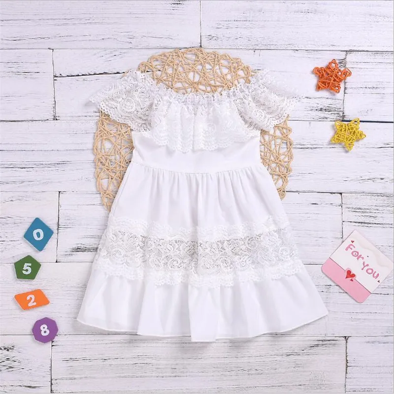 2019New Baby Girl Dress 1Years Baby Girls Summer Clothes Wedding Party Hollow Embroidered Lace Off-Shoulder White Princess Dress
2019New Baby Girl Dress 1Years Baby Girls Summer Clothes Wedding Party Hollow Embroidered Lace Off-Shoulder White Princess Dress