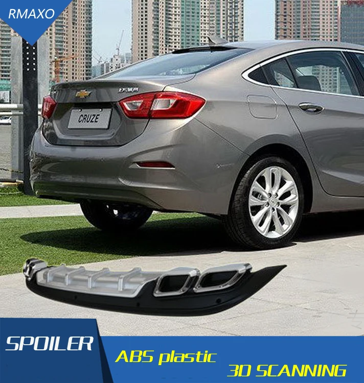 For Cruze Rear spoiler ABS Rear Bumper Diffuser Bumpers Protector For 17 Cruze Rear After chrome lip rear spoiler 2017
For Cruze Rear spoiler ABS Rear Bumper Diffuser Bumpers Protector For 17 Cruze Rear After chrome lip rear spoiler 2017