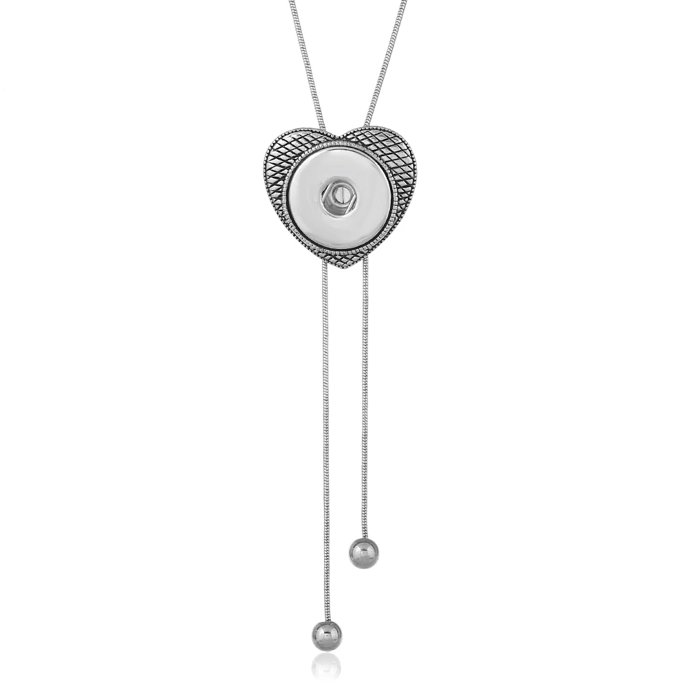 New IB011 Metal Adjustable Necklace 70CM Retro Heart button pendant fit DIY 18MM snap buttons jewlery wholesale free fast ship
New IB011 Metal Adjustable Necklace 70CM Retro Heart button pendant fit DIY 18MM snap buttons jewlery wholesale free fast ship