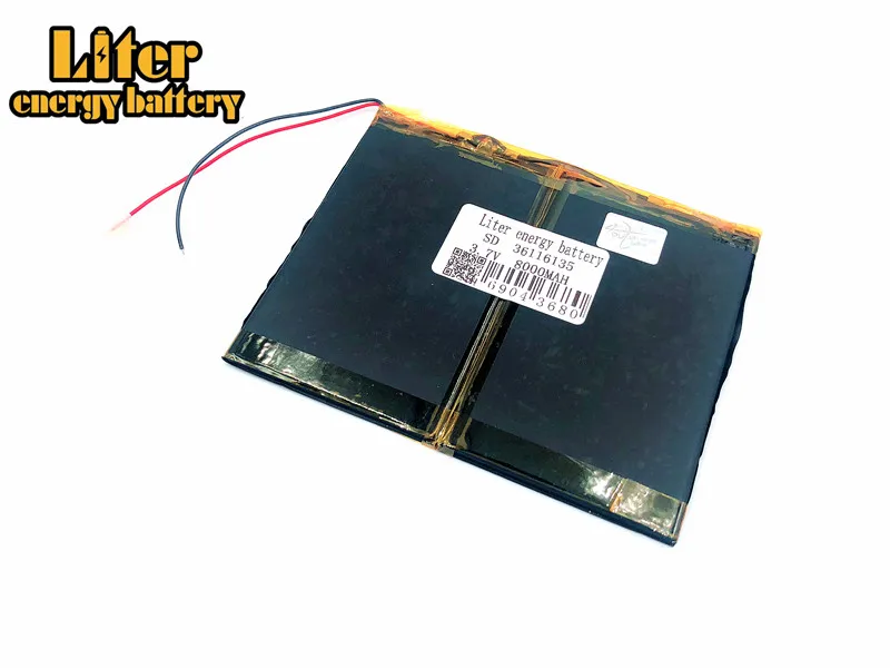 36116135 35115135 large capacity 3.7 V tablet battery 8000 mah each brand tablet universal rechargeable lithium batteries
36116135 35115135 large capacity 3.7 V tablet battery 8000 mah each brand tablet universal rechargeable lithium batteries