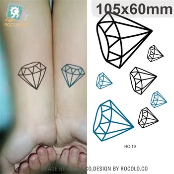 Body Art waterproof temporary tattoos for men women simple 3d diamond design flash tattoo sticker Free Shipping HC1019
Body Art waterproof temporary tattoos for men women simple 3d diamond design flash tattoo sticker Free Shipping HC1019