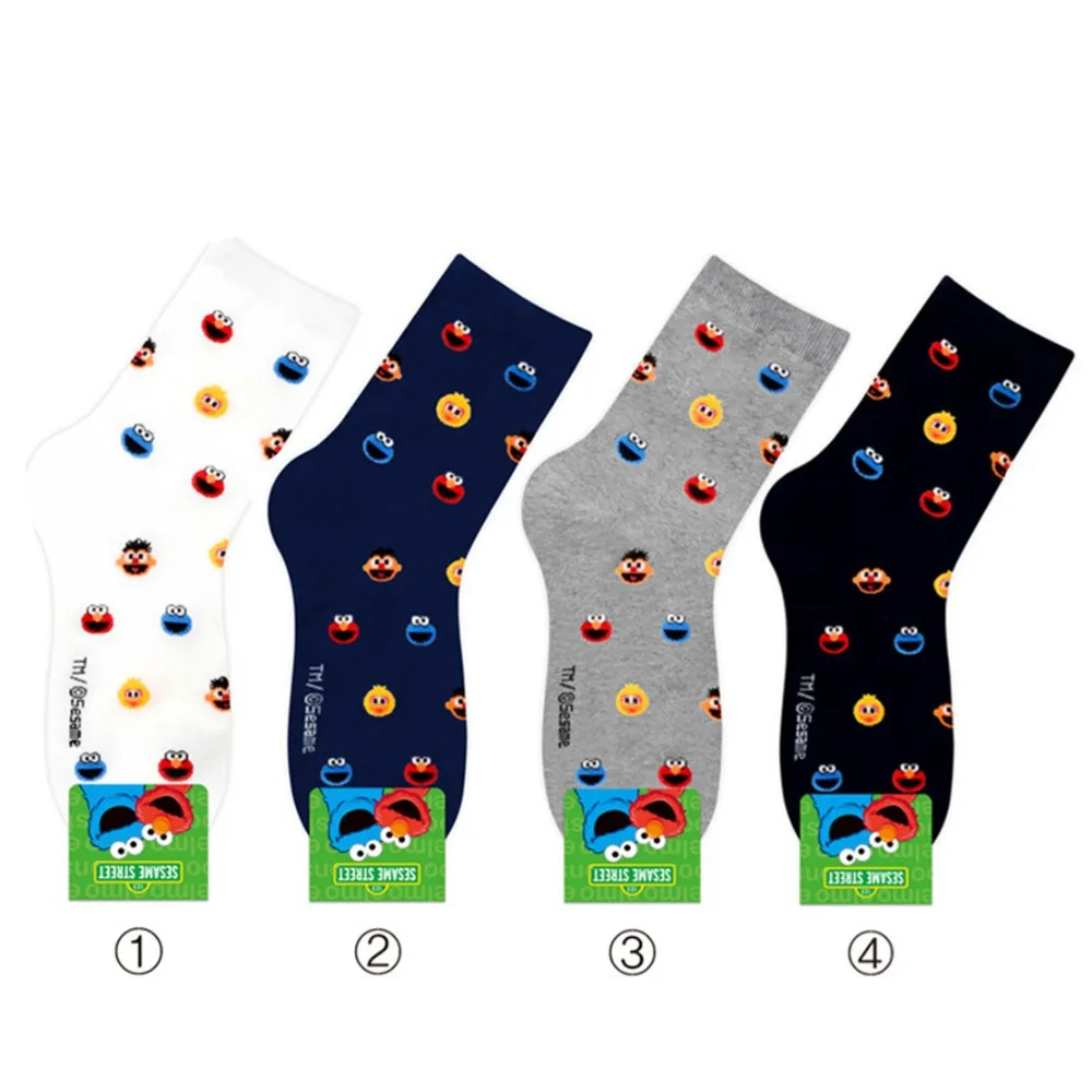 Cartoon Sesame Street Elmo socks Cookie Monster fashion funny cute women sock sutumn comfortable college wind white cotton socks
Cartoon Sesame Street Elmo socks Cookie Monster fashion funny cute women sock sutumn comfortable college wind white cotton socks