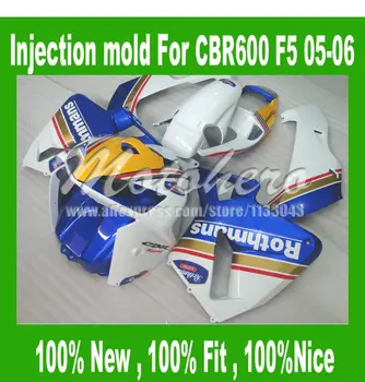 Blue White Fairing Kit for Honda CBR 600 RR CBR600RR F5 05 06 2005 2006 ABS Injection molding bodykits motorcycle W820j
Blue White Fairing Kit for Honda CBR 600 RR CBR600RR F5 05 06 2005 2006 ABS Injection molding bodykits motorcycle W820j