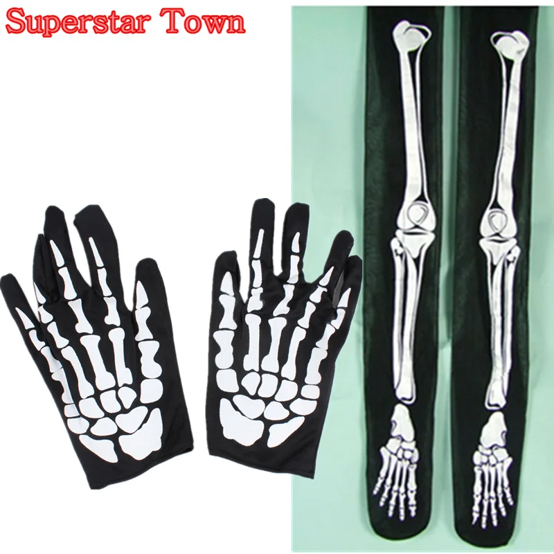 Japan Cosplay Adult Unisex Halloween Ghost Gloves Costume Pantyhose New Punk Cool Harajuku Gothic
Japan Cosplay Adult Unisex Halloween Ghost Gloves Costume Pantyhose New Punk Cool Harajuku Gothic