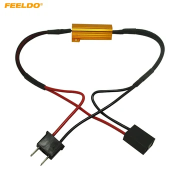 FEELDO 10Pcs H7 Headlight Load Resistor Fog Lamps Decoder LED Canbus Connection Resistance Line LED Fog Lights Resistor
FEELDO 10Pcs H7 Headlight Load Resistor Fog Lamps Decoder LED Canbus Connection Resistance Line LED Fog Lights Resistor