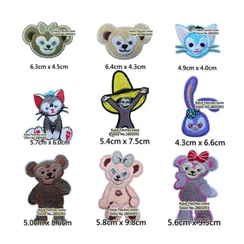 Japanese Cartoon Lovely Bear Monkey Kitty Embroidered Iron on Patch, Animal Character Kids Cloth Fabric Accessories DIY
Japanese Cartoon Lovely Bear Monkey Kitty Embroidered Iron on Patch, Animal Character Kids Cloth Fabric Accessories DIY