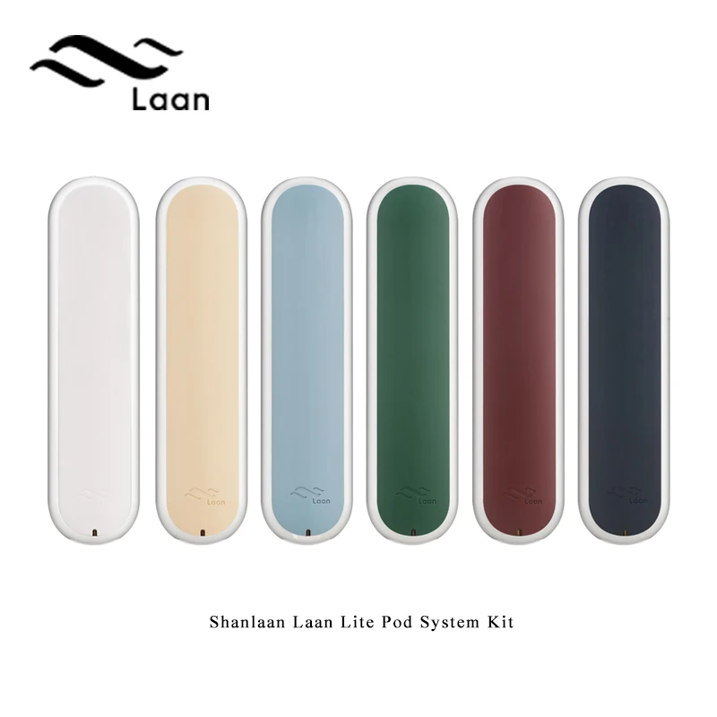 Original Vape pen Kit Shanlaan Laan Lite Pod System Kit 320mAh Build in Battery 1.4ml pod Electronic Cigarettes vs Minifit