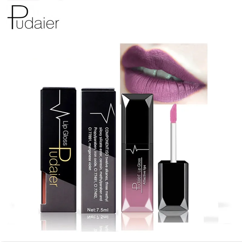 PUDAIER Lipstick Waterproof Nude Matte Velvet Glossy Lip Gloss Lip Balm Sexy Red Lip Tint 21 Colors Women Fashion Makeup Gift
PUDAIER Lipstick Waterproof Nude Matte Velvet Glossy Lip Gloss Lip Balm Sexy Red Lip Tint 21 Colors Women Fashion Makeup Gift