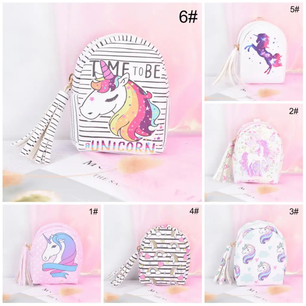 6Styles Cartoon Unicorn Coin Purses Women Wallets Small Kawaii Card Holder Key Money Bags For Girls Ladies Purse Kids Children
6Styles Cartoon Unicorn Coin Purses Women Wallets Small Kawaii Card Holder Key Money Bags For Girls Ladies Purse Kids Children
