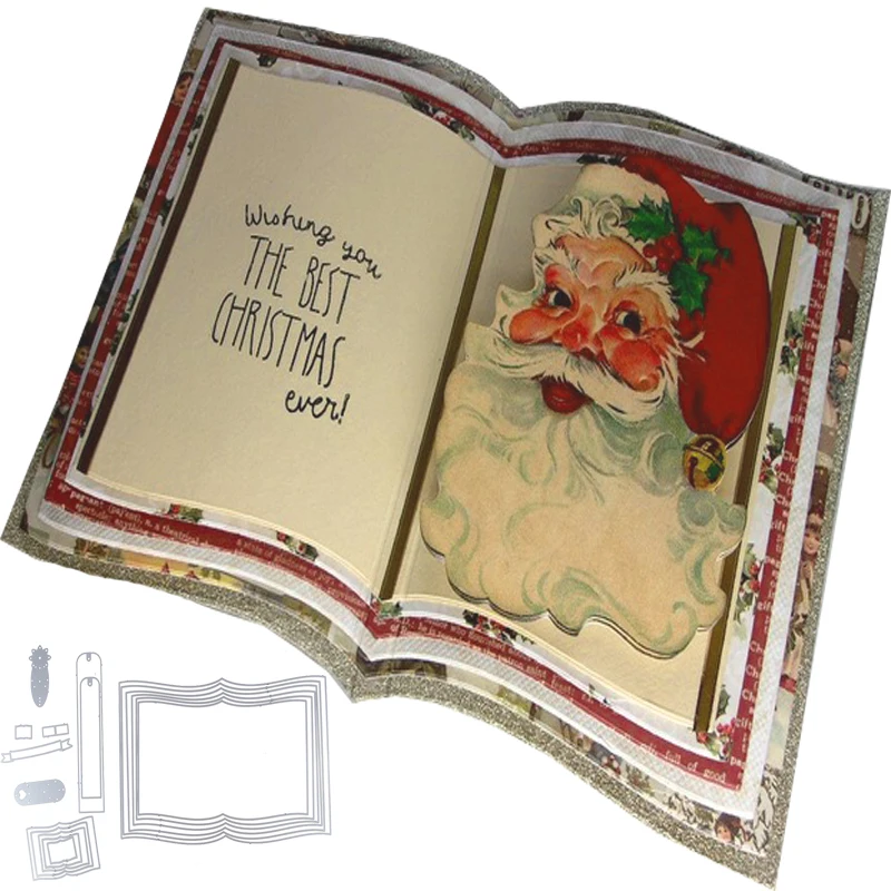 Books Frame Metal Cutting Dies Scrapbooking Album Paper Craft Stencil Embossing Decor Dies for Card Making Decorative Diecut
Books Frame Metal Cutting Dies Scrapbooking Album Paper Craft Stencil Embossing Decor Dies for Card Making Decorative Diecut