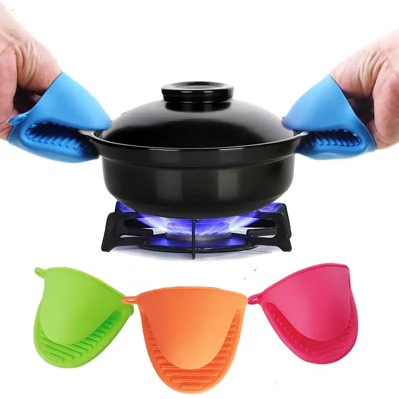 1Pc Kitchen Silicone Heat Resistant Gloves Clips Insulation Non Stick Anti-slip Pot Bowel Holder Clip Cooking Baking Oven Mitts
1Pc Kitchen Silicone Heat Resistant Gloves Clips Insulation Non Stick Anti-slip Pot Bowel Holder Clip Cooking Baking Oven Mitts