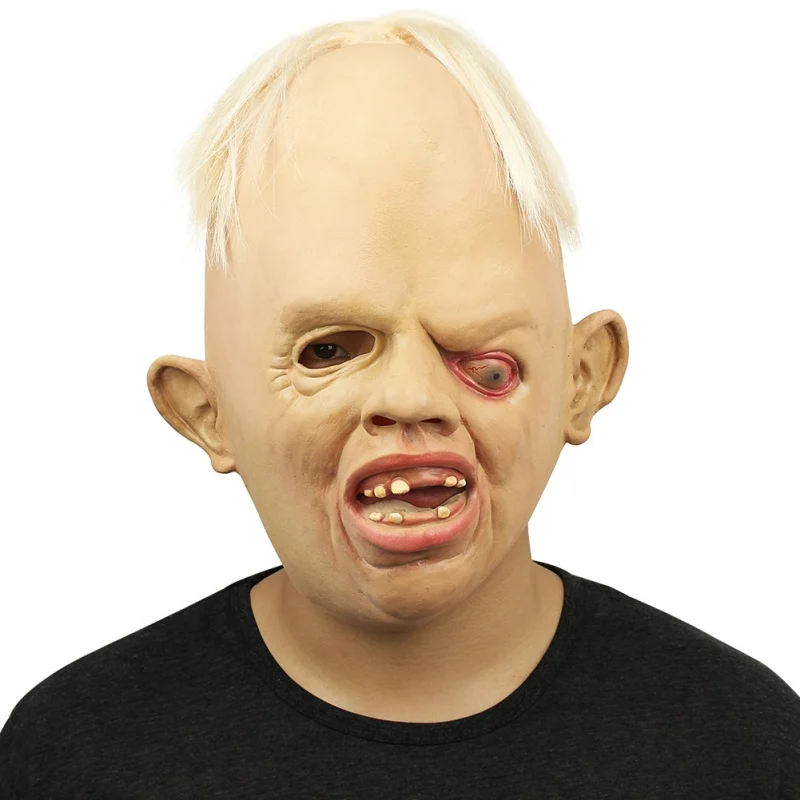 Latex Scary Horror Full Face Mask Terrible Weirdo Mask For Halloween Masquerade Cosplay Party mascaras de 19
Latex Scary Horror Full Face Mask Terrible Weirdo Mask For Halloween Masquerade Cosplay Party mascaras de 19