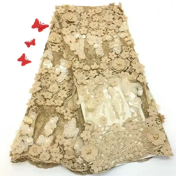 Fashion Nice Quality Bridal French Tulle Lace Fabric 2019 African Tulle Lace Fabric 3D Appliqued African Lace Fabric rof65-1387
Fashion Nice Quality Bridal French Tulle Lace Fabric 2019 African Tulle Lace Fabric 3D Appliqued African Lace Fabric rof65-1387