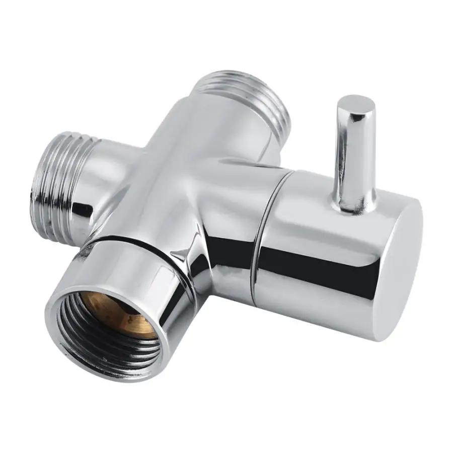 3-Way T Shape Diverter Shut Off Valve Shower Arm Adapter Toilet Bidet Sprayer Water Shower diverter
3-Way T Shape Diverter Shut Off Valve Shower Arm Adapter Toilet Bidet Sprayer Water Shower diverter