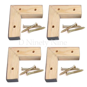 Oak Wood 15x5x5cm Black Right Angle Wooden Furniture Leg Feet 100kg Bearing Weight for Sofa Cabinet Tables Bed Set of 4
Oak Wood 15x5x5cm Black Right Angle Wooden Furniture Leg Feet 100kg Bearing Weight for Sofa Cabinet Tables Bed Set of 4