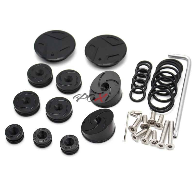 Motorcycle CNC Aluminum Frame Hole Plug Cap Cover Set for BMW R1200GS R1200RT R 1200 GS RT ADV Adventure 2014-2017
Motorcycle CNC Aluminum Frame Hole Plug Cap Cover Set for BMW R1200GS R1200RT R 1200 GS RT ADV Adventure 2014-2017